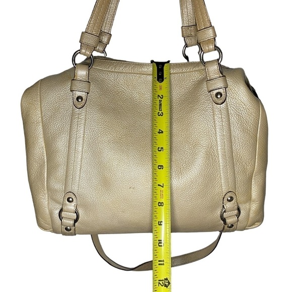 Coach Leather Shoulder Bag With Strap - Picture 13 of 14